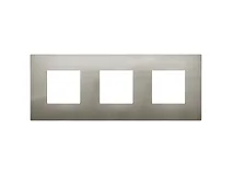 VIMAR Vimar 19644.08 Placca 6M (2+2+2)int71 CL acciaio spazz