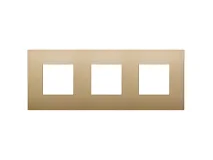 VIMAR Vimar 19644.78 Placca 6M (2+2+2)int71 CL oro matt