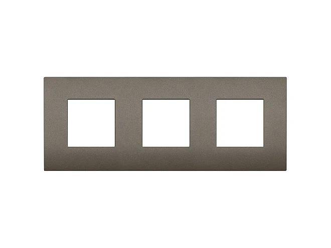 VIMAR Vimar 19644.80 Placca 6M (2+2+2)int71 CL Metal