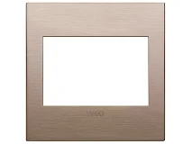 VIMAR Vimar 19648.11 Placca Classic 3M BS rame spazzolato