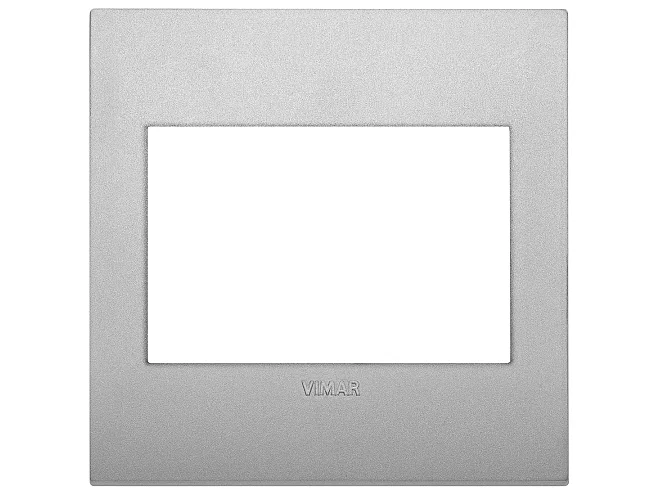 VIMAR Vimar 19648.79 Placca Classic 3M BS silver matt