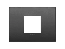 VIMAR Vimar 19652.01 Placca Classic 2M centrali grafite matt