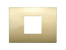 VIMAR Vimar 19652.07 Placca Classic 2M centrali oro