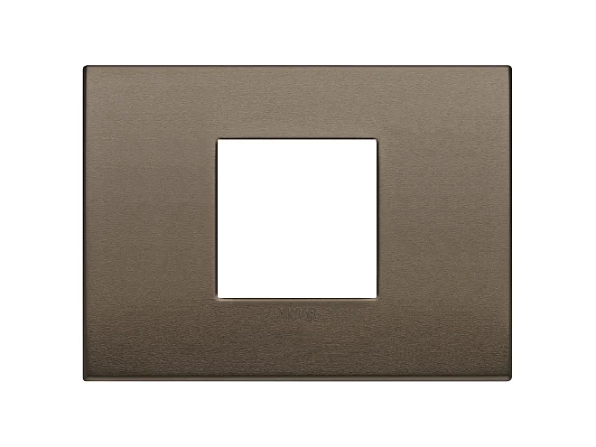 VIMAR Vimar 19652.17 Placca Classic 2MC bronzo scuro