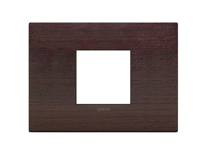 VIMAR Vimar 19652.41 Placca Classic 2M centrali wengè