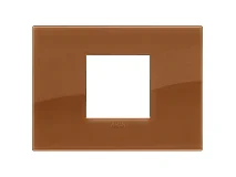 VIMAR Vimar 19652.62 Placca Classic 2MC Reflex caramel