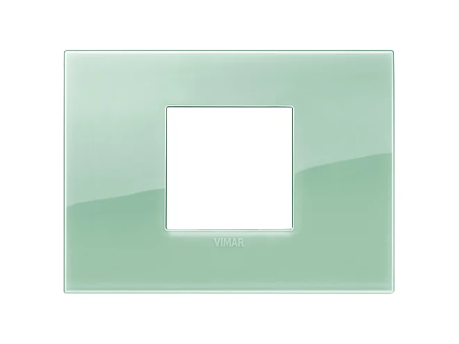 VIMAR Vimar 19652.65 Placca Classic 2MC Reflex salvia