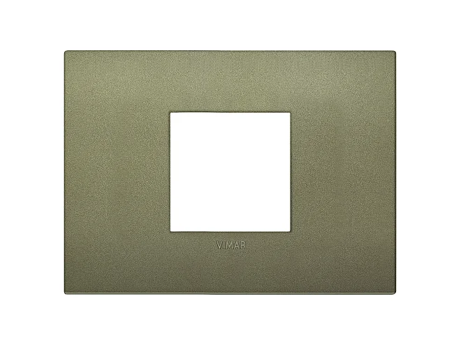 VIMAR Vimar 19652.77 Placca Classic 2M centrali verde matt