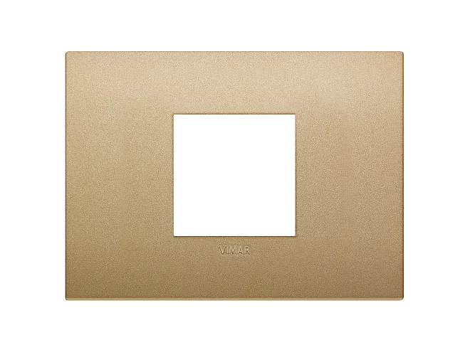VIMAR Vimar 19652.78 Placca Classic 2M centrali oro matt