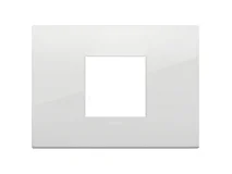 VIMAR Vimar 19652.B06 Placca Classic 2MC polar total look