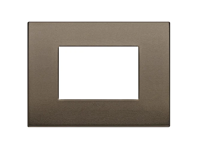 VIMAR Vimar 19653.17 Placca Classic 3M bronzo scuro