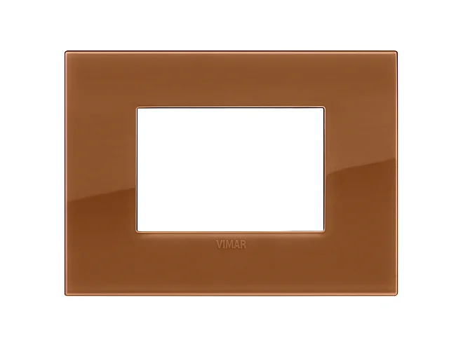VIMAR Vimar 19653.62 Placca Classic 3M Reflex caramel