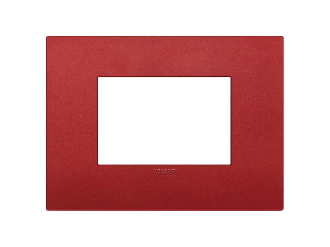 VIMAR Vimar 19653.75 Placca Classic 3M rosso matt