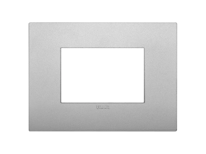 VIMAR Vimar 19653.79 Placca Classic 3M silver matt