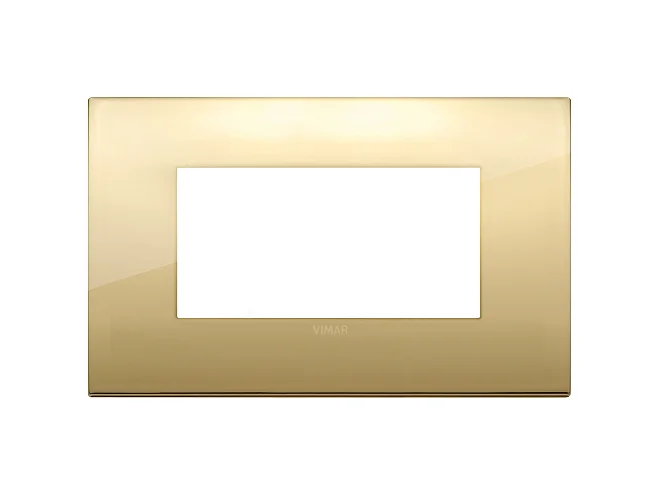 VIMAR Vimar 19654.07 Placca Classic 4M oro