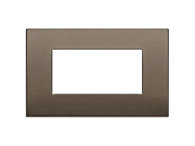 VIMAR Vimar 19654.17 Placca Classic 4M bronzo scuro