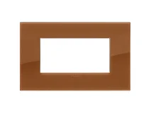 VIMAR Vimar 19654.62 Placca Classic 4M Reflex caramel