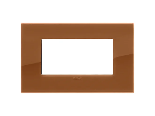 VIMAR Vimar 19654.62 Placca Classic 4M Reflex caramel