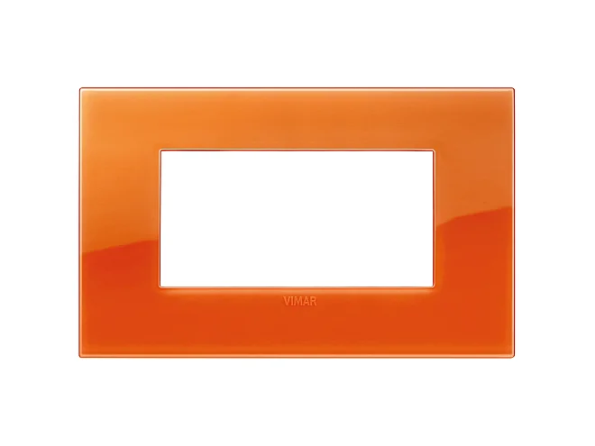 VIMAR Vimar 19654.63 Placca Classic 4M Reflex orange