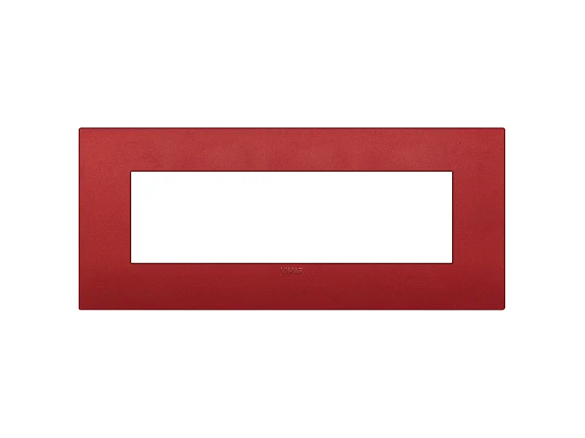 VIMAR Vimar 19657.75 Placca Classic 7M rosso matt
