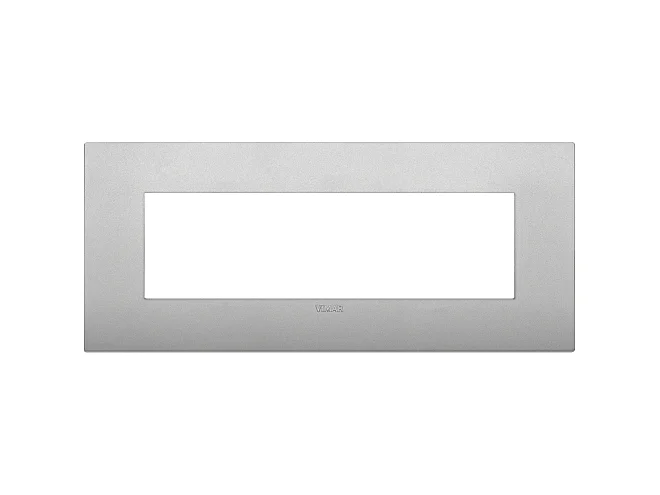 VIMAR Vimar 19657.79 Placca Classic 7M silver matt