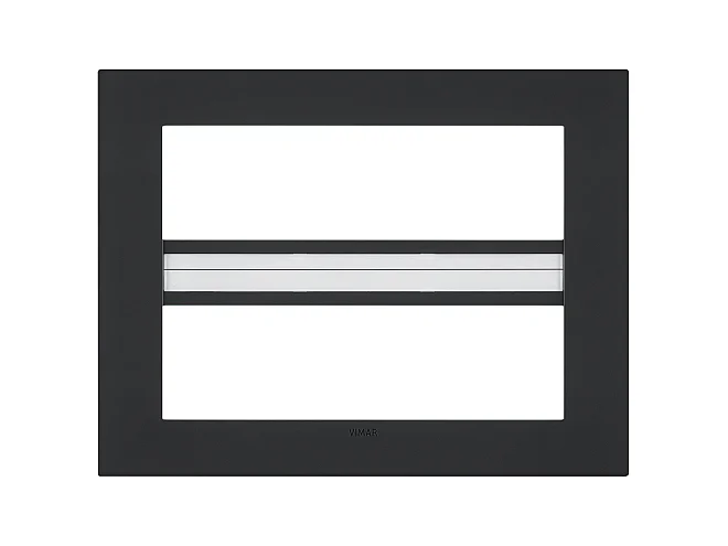 VIMAR Vimar 19660.71 Placca Classic 14M nero