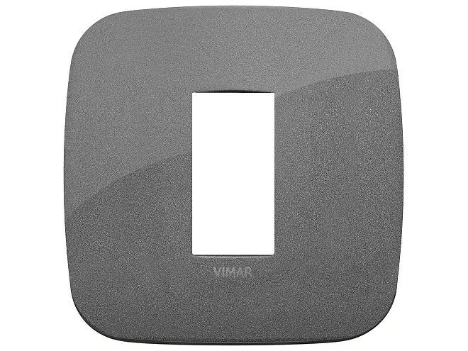 VIMAR Vimar 19671.22 Placca Round 1M ardesia