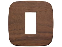 VIMAR Vimar 19671.51 Placca Round 1M noce