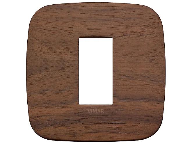 VIMAR Vimar 19671.51 Placca Round 1M noce