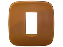 VIMAR Vimar 19671.62 Placca Round 1M Reflex caramel