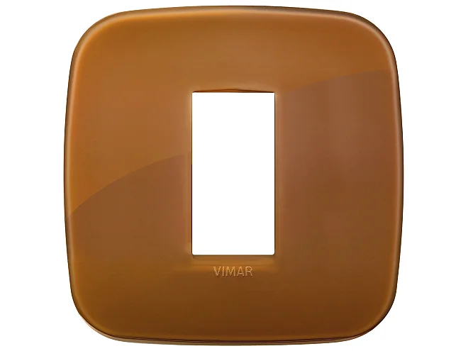 VIMAR Vimar 19671.62 Placca Round 1M Reflex caramel