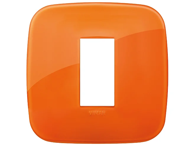 VIMAR Vimar 19671.63 Placca Round 1M Reflex orange