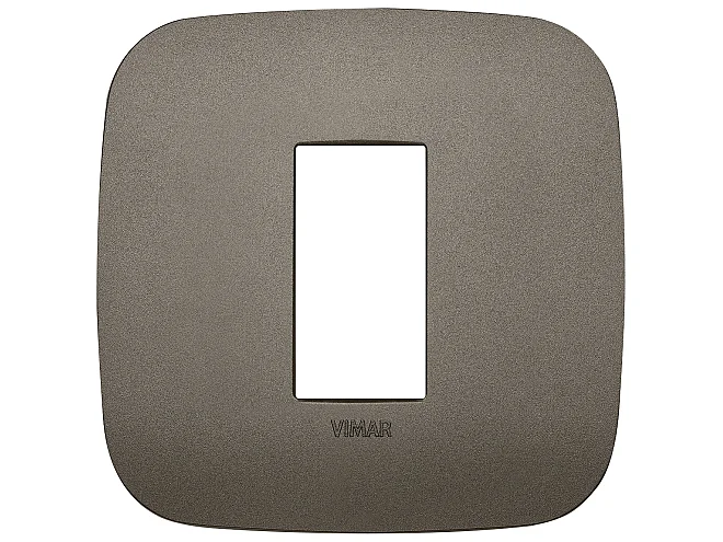 VIMAR Vimar 19671.80 Placca Round 1M Metal