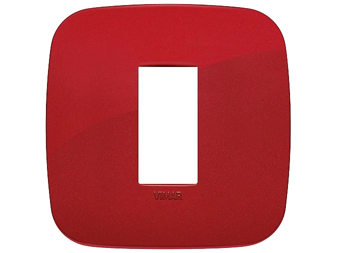 VIMAR Vimar 19671.85 Placca Round 1M rosso