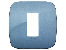 VIMAR Vimar 19671.86 Placca Round 1M blu