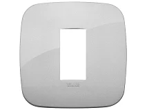 VIMAR Vimar 19671.89 Placca Round 1M silver