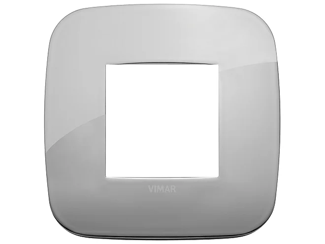VIMAR Vimar 19672.28 Placca Round 2M cromo