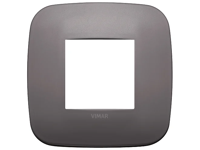VIMAR Vimar 19672.29 Placca Round 2M nichel dark
