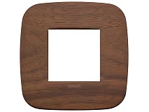 VIMAR Vimar 19672.51 Placca Round 2M noce