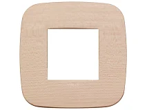VIMAR Vimar 19672.53 Placca Round 2M acero