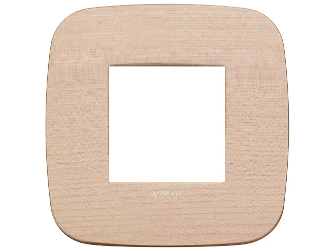 VIMAR Vimar 19672.53 Placca Round 2M acero
