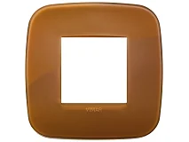 VIMAR Vimar 19672.62 Placca Round 2M Reflex caramel