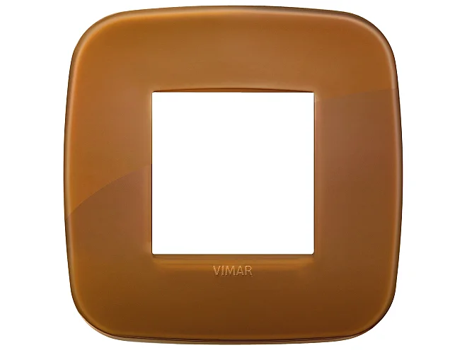VIMAR Vimar 19672.62 Placca Round 2M Reflex caramel