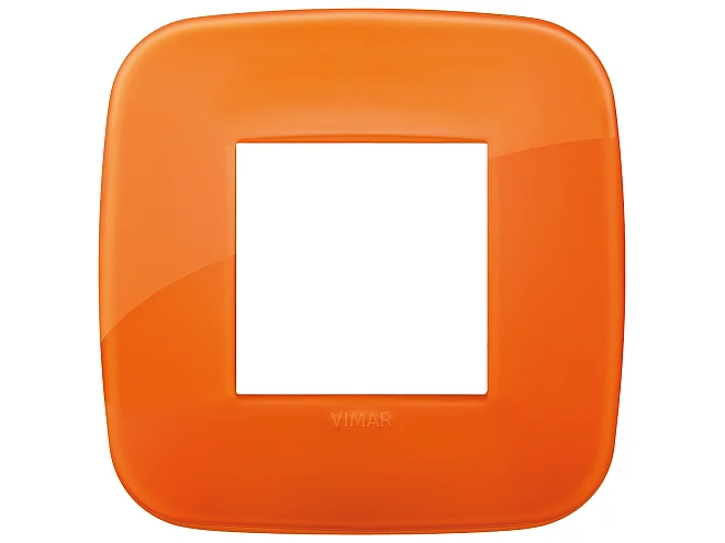 VIMAR Vimar 19672.63 Placca Round 2M Reflex orange