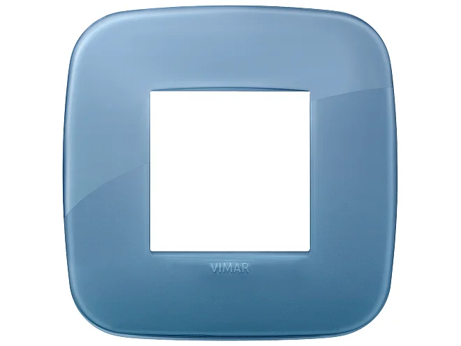 VIMAR Vimar 19672.64 Placca Round 2M Reflex oltremare