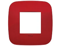 VIMAR Vimar 19672.85 Placca Round 2M rosso