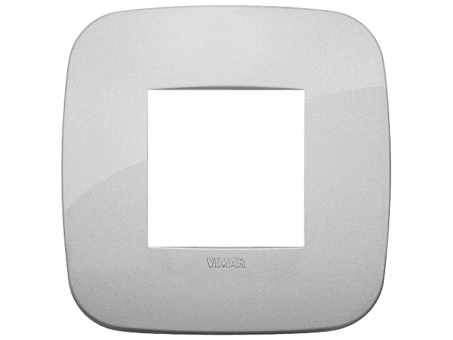 VIMAR Vimar 19672.89 Placca Round 2M silver