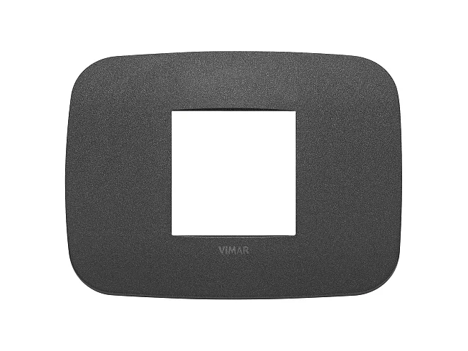 VIMAR Vimar 19682.21 Placca Round 2M centrali grafite matt