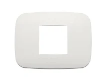 VIMAR Vimar 19682.25 Placca Round 2M centrali perla matt