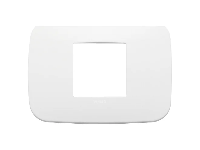 VIMAR Vimar 19682.26 Placca Round 2M centrali polar matt